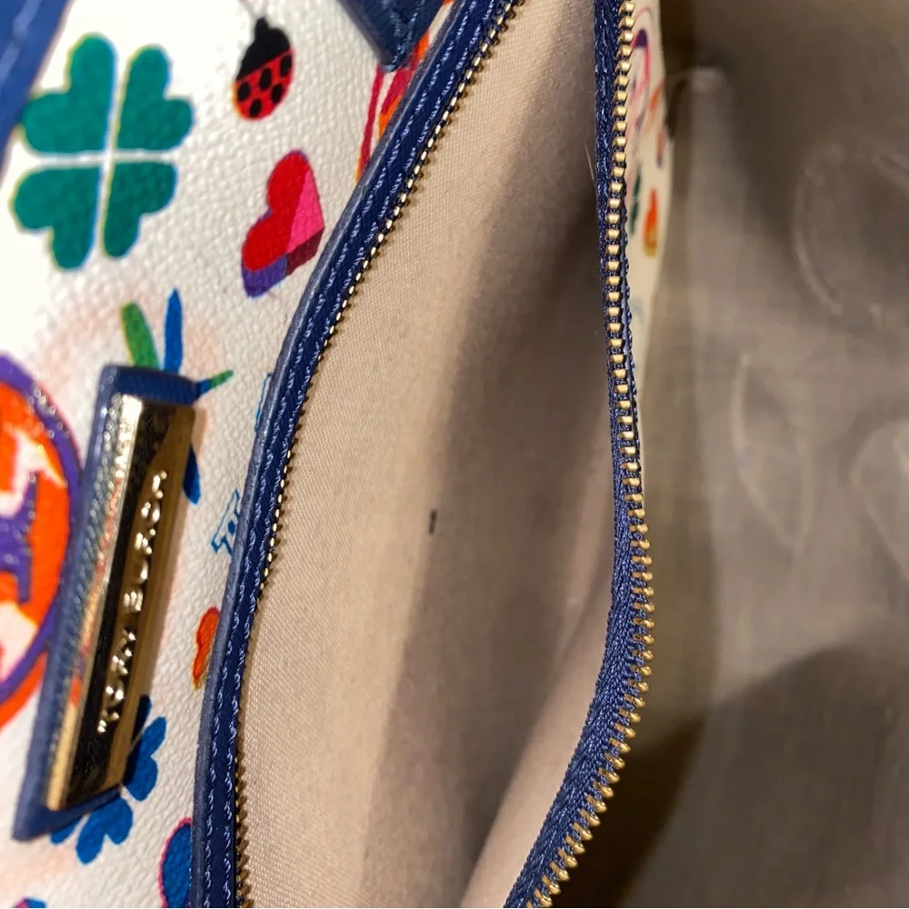 💞Vtg Tory Burch I Love You Tote 💞 - Picture 11 of 11